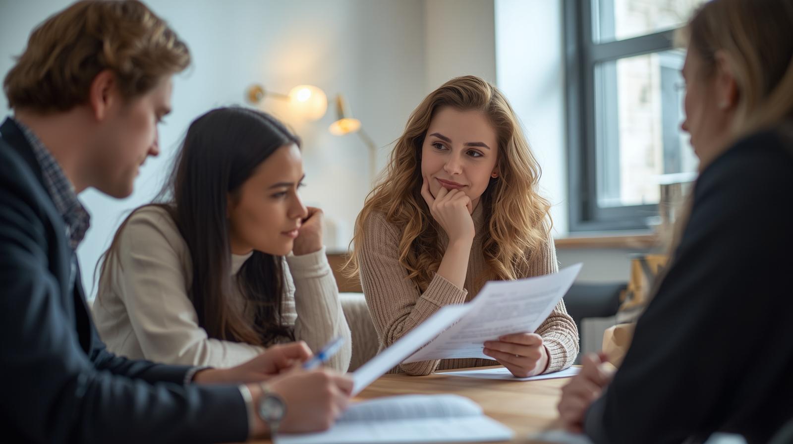 Menschen im Gespräch